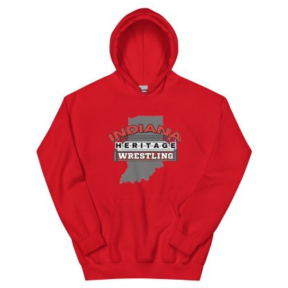 Indiana Heritage Wrestling "Logo #2" Unisex Hoodie