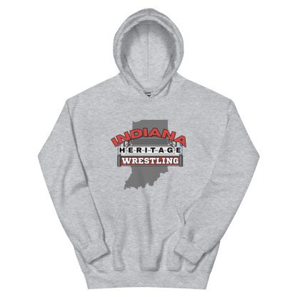 Indiana Heritage Wrestling "Logo #2" Unisex Hoodie