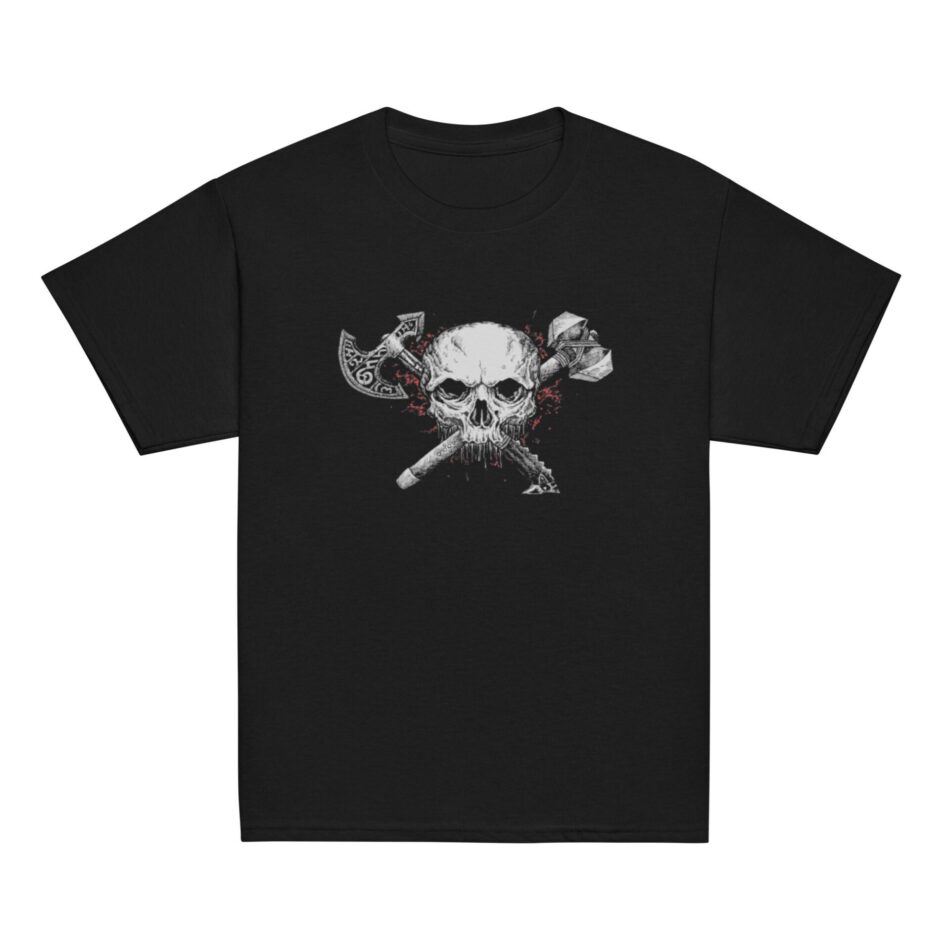 Scott Patterson "Skulls & Axes" Youth Short Sleeve T-Shirt