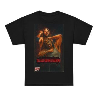 Shit Show Wrasslin "Ass Eating Slashers Snuff Poster" Youth Short Sleeve t-shirt