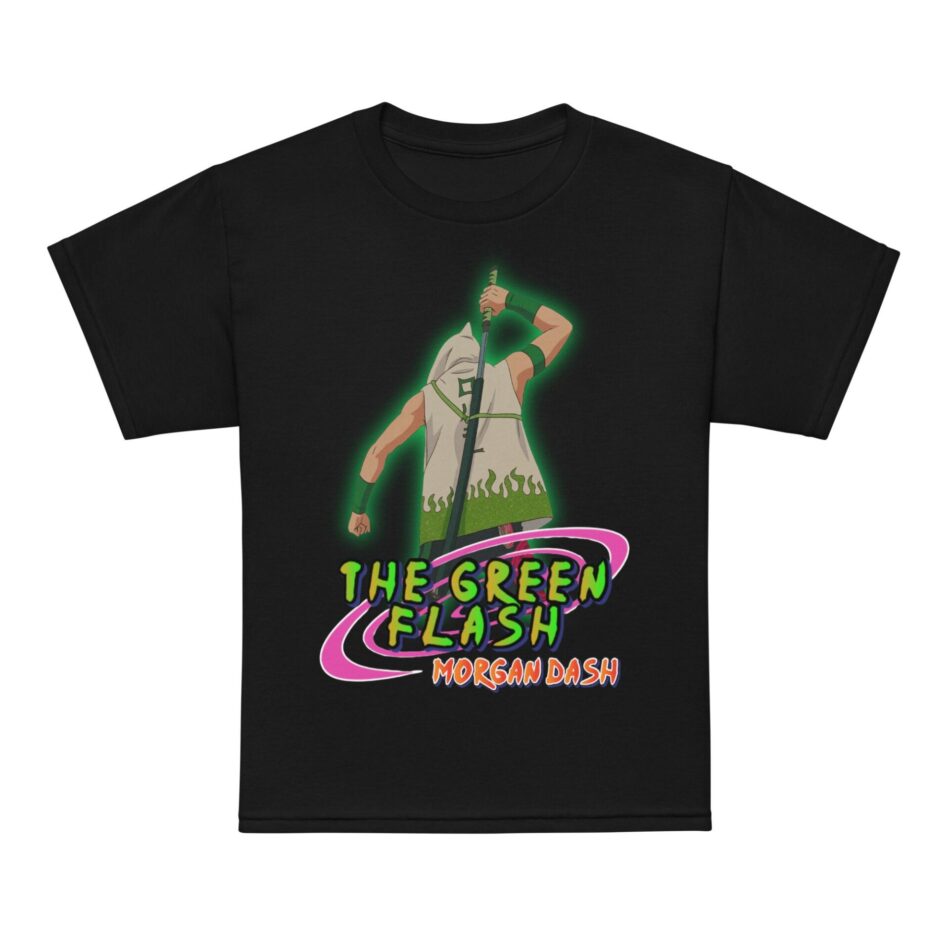 Morgan Dash "Green Flash Adventures ver. 4" Youth Short Sleeve t-shirt