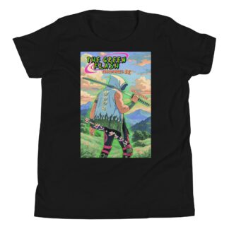 Morgan Dash "Green Flash Adventures ver. 1" Youth Short Sleeve T-Shirt