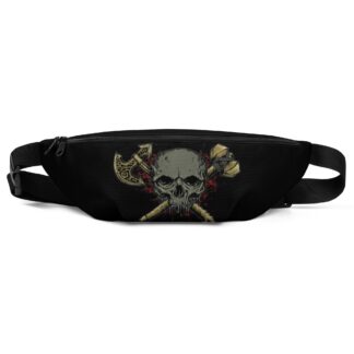 Scott Patterson "Gold Skulls & Axes" Fanny Pack
