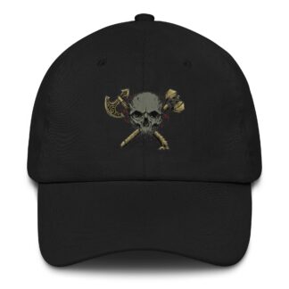 Scott Patterson "Gold Skulls & Axes" Dad hat