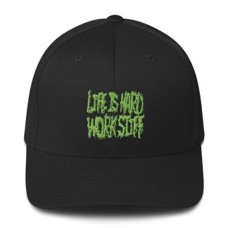 JTR Podcast Network "Life Is Hard, Work Stiff" Flexfit Cap