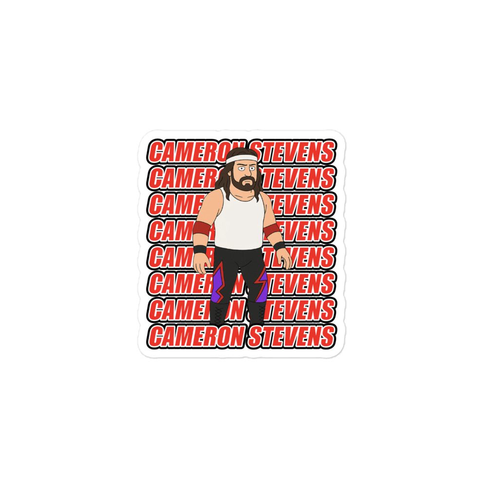 Cameron Stevens "Trailer Park Cartoon" Bubble-free stickers