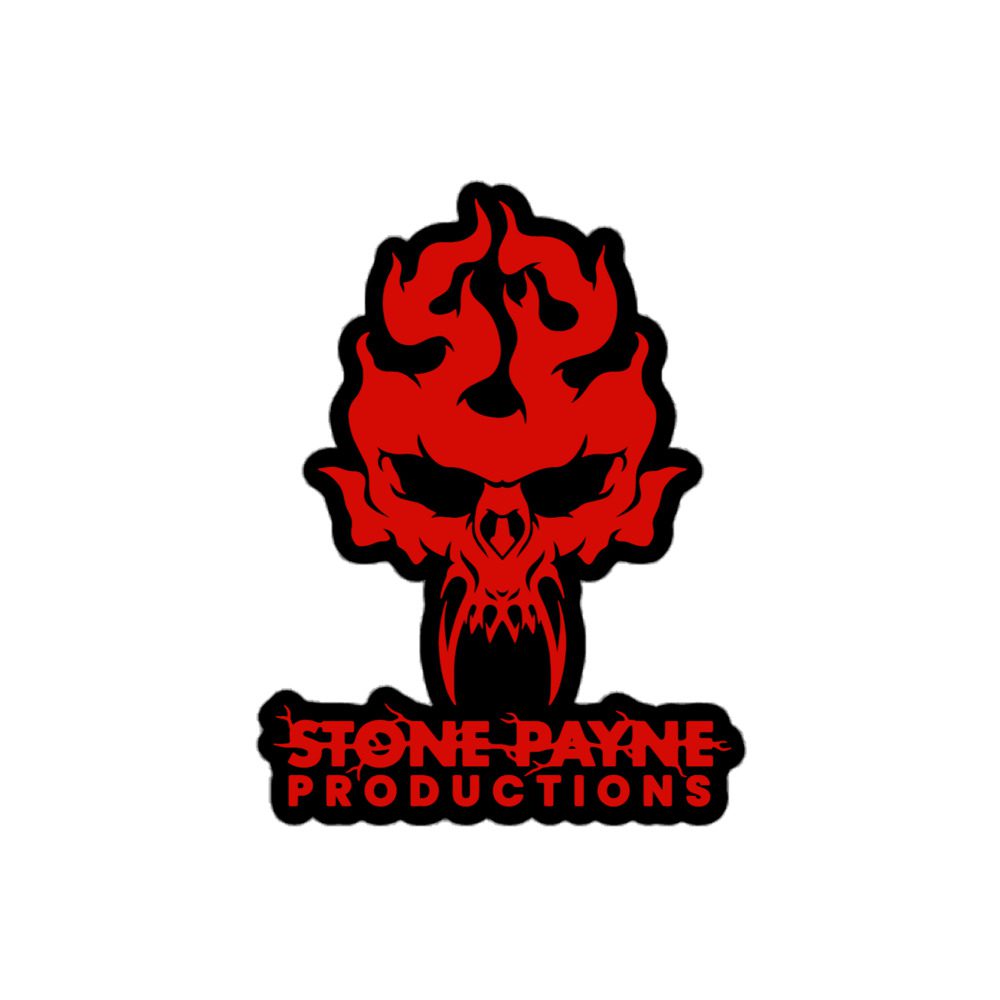 Stone Payne Productions “Official Logo” Bubble-free stickers