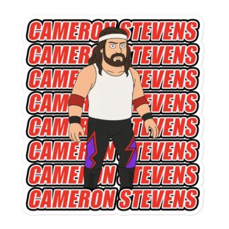 Cameron Stevens "Trailer Park Cartoon" Bubble-free stickers