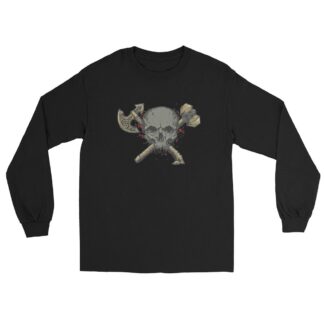 Scott Patterson "Gold Skulls & Axes" Unisex Long Sleeve Shirt