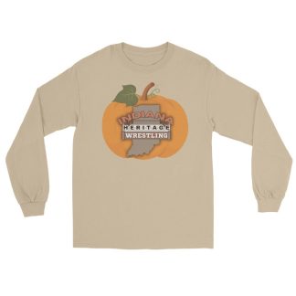 Indiana Heritage Wrestling "Indiana Heritage Halloween Pumpkin" Unisex Long Sleeve Shirt