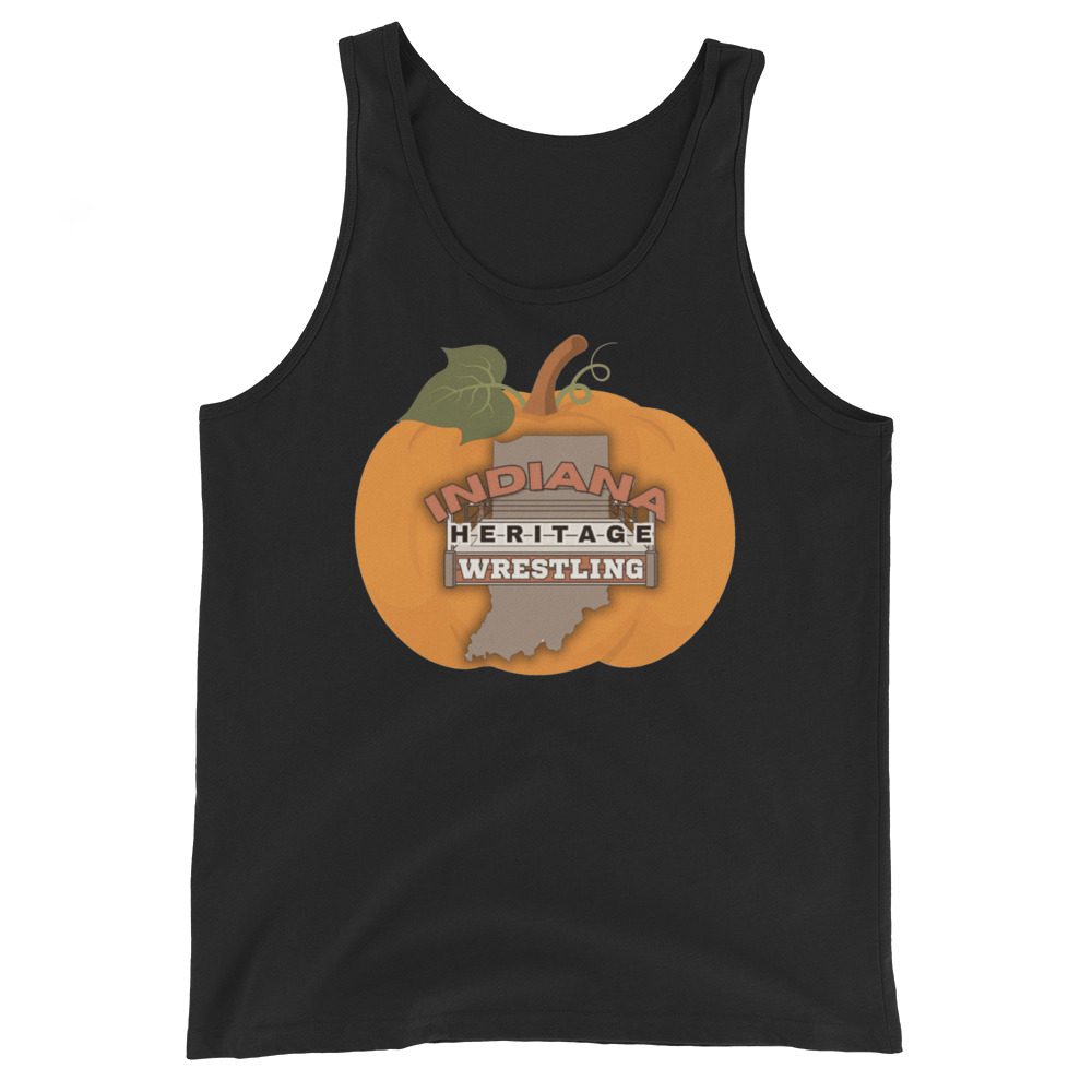 Indiana Heritage Wrestling "Indiana Heritage Halloween Pumpkin" Unisex Tank Top