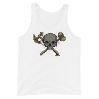 Scott Patterson "Gold Skulls & Axes" Unisex Tank Top