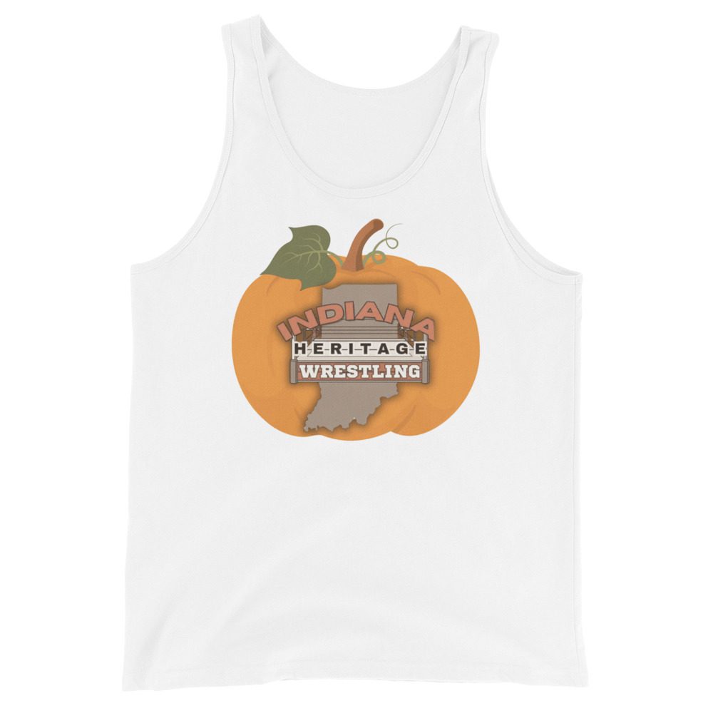 Indiana Heritage Wrestling "Indiana Heritage Halloween Pumpkin" Unisex Tank Top