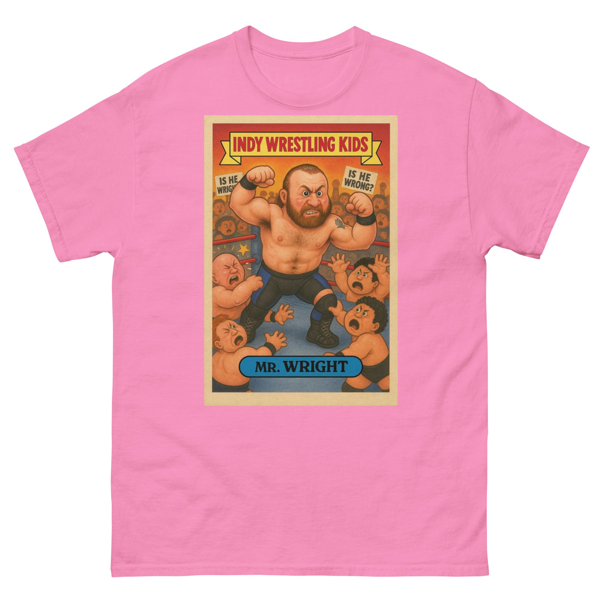 Mr. Wright "Indy Wrestling Kid" Short Sleeve Unisex t-shirt