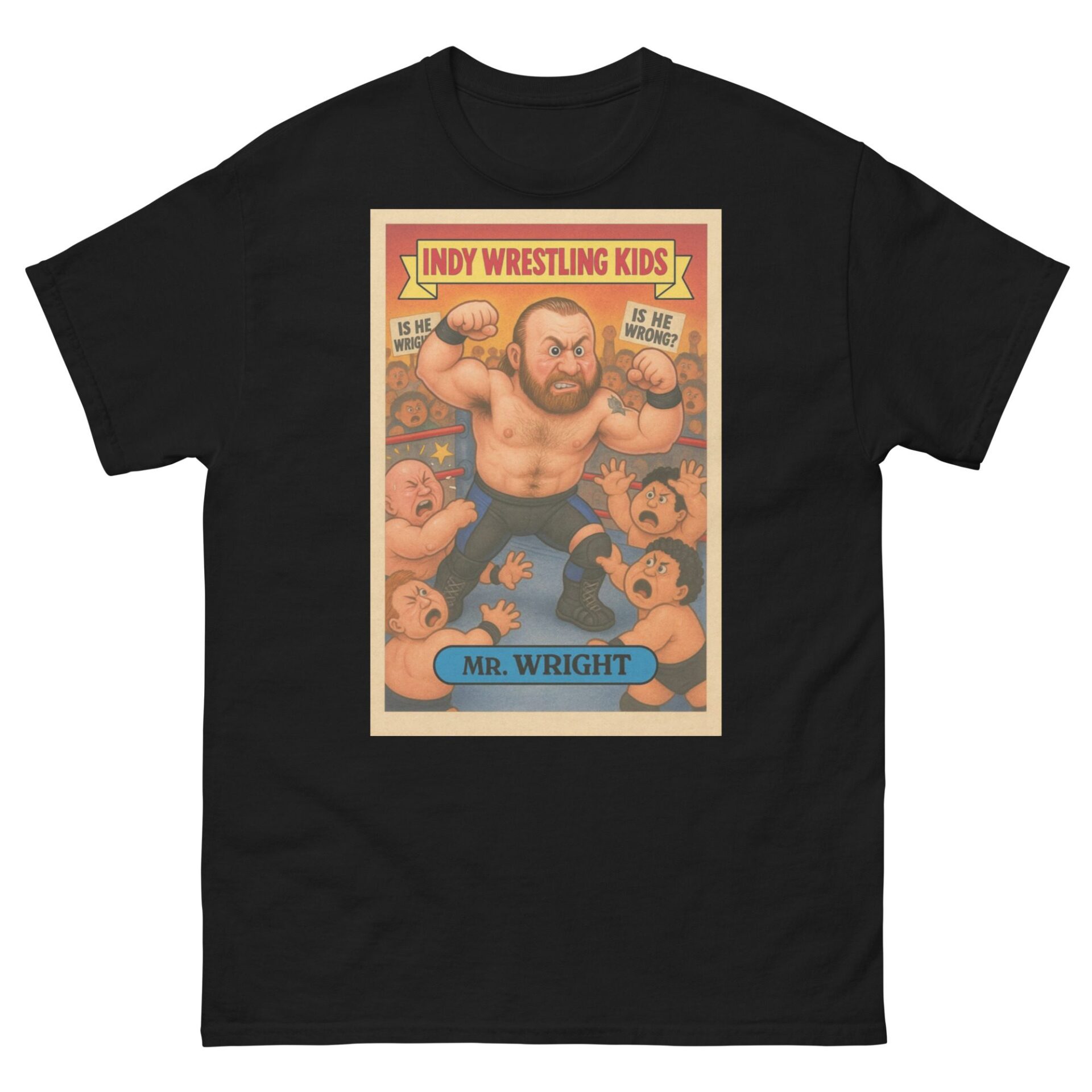 Mr. Wright "Indy Wrestling Kid" Short Sleeve Unisex t-shirt