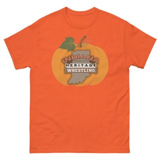 Indiana Heritage Wrestling "Indiana Heritage Halloween Pumpkin" Short Sleeve Unisex t-shirt