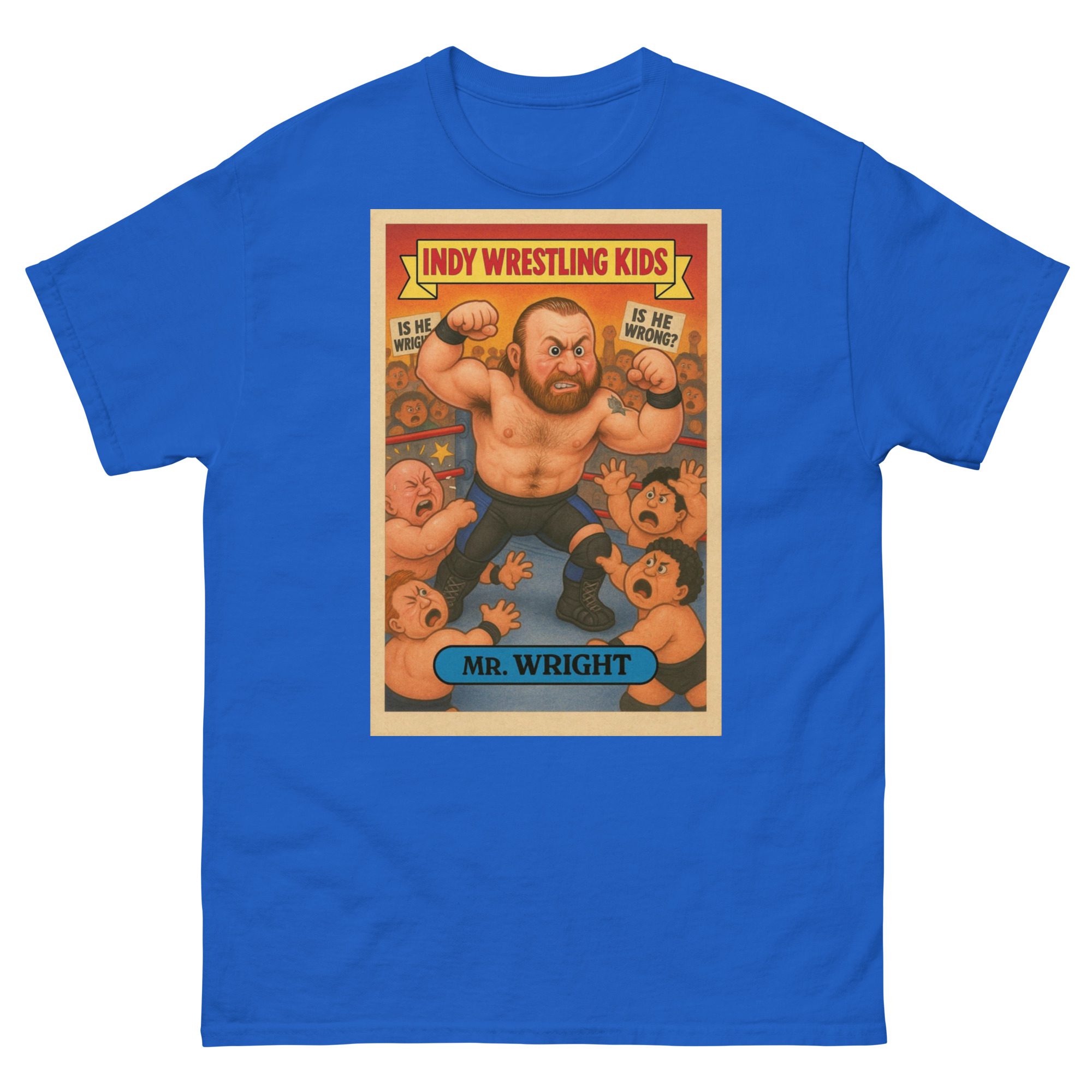 Mr. Wright "Indy Wrestling Kid" Short Sleeve Unisex t-shirt