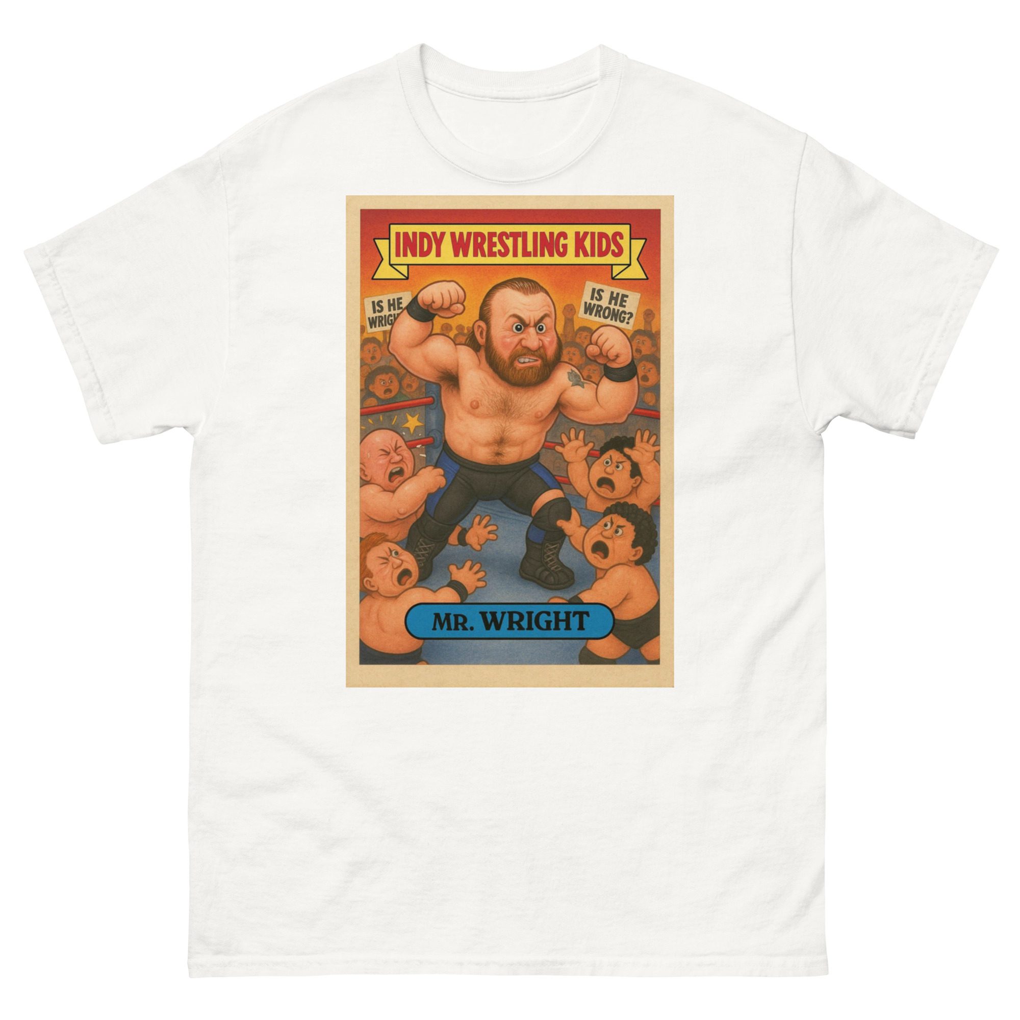 Mr. Wright "Indy Wrestling Kid" Short Sleeve Unisex t-shirt