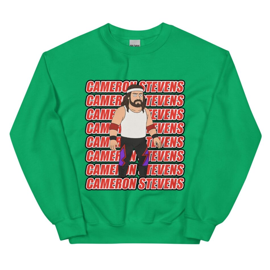 Cameron Stevens "Trailer Park Cartoon" Unisex Sweatshirt