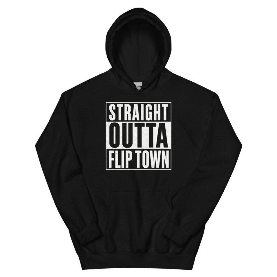 Terry Sequoyah "Straight Outta Flip Town" Unisex Hoodie