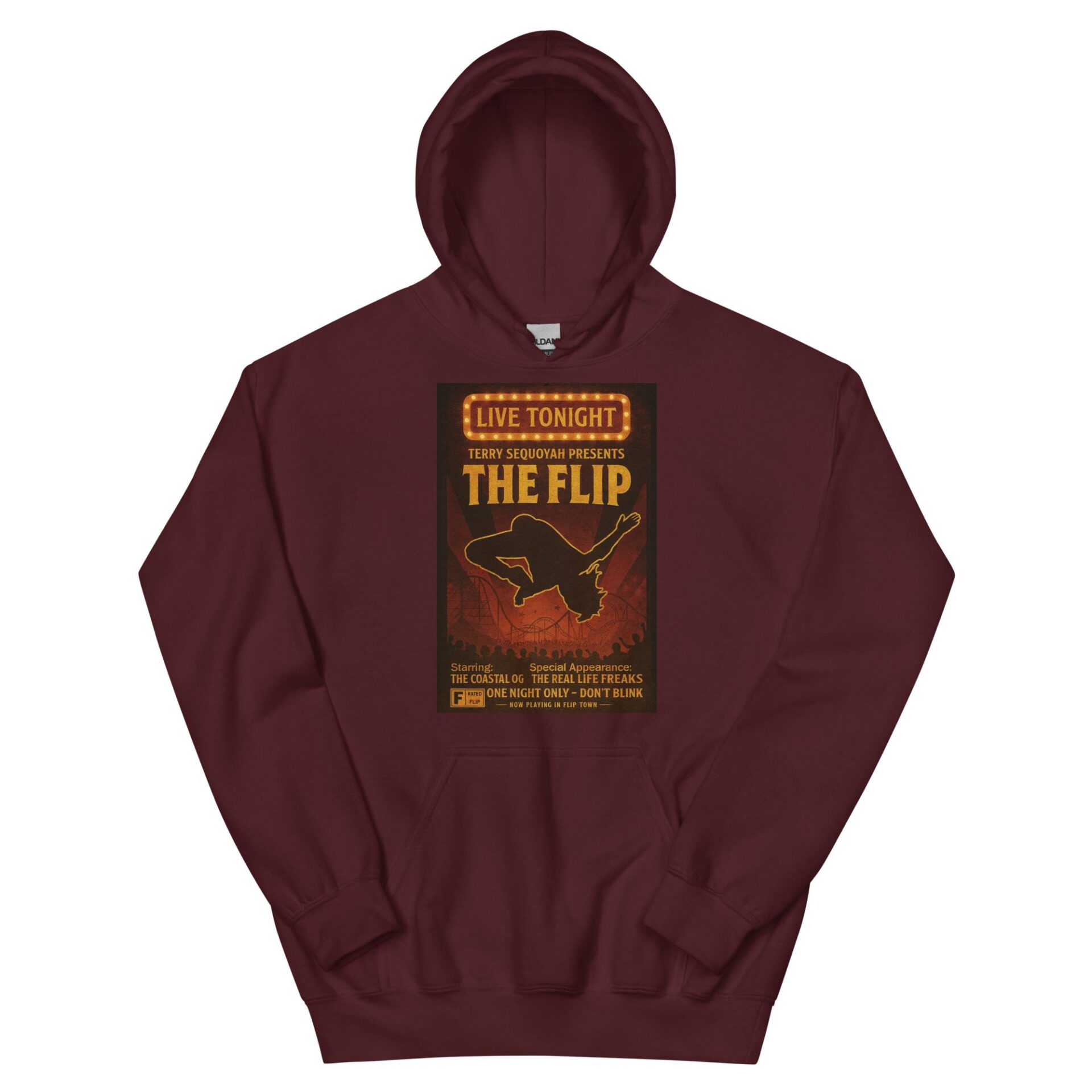 Terry Sequoyah "Live Tonight" Unisex Hoodie