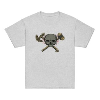 Scott Patterson "Gold Skulls & Axes" Youth Short Sleeve t-shirt