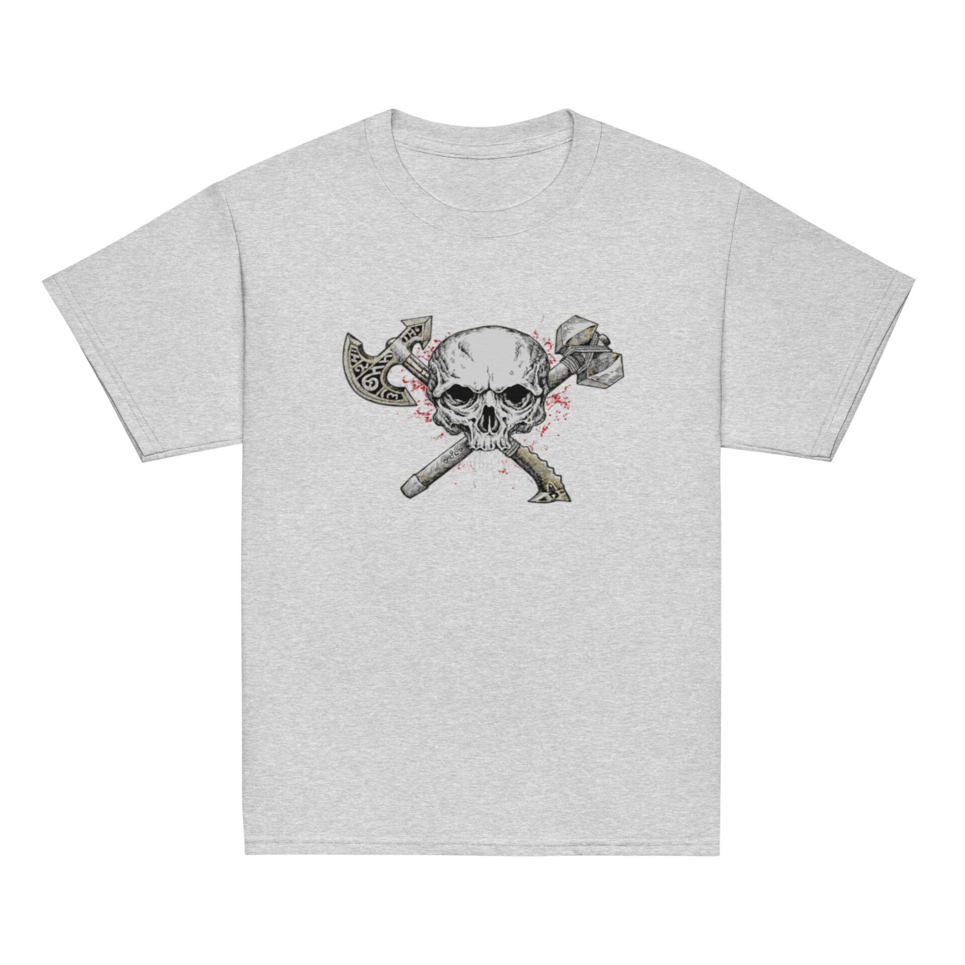 Scott Patterson "Skulls & Axes" Youth Short Sleeve T-Shirt