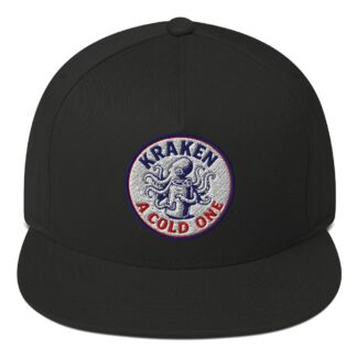 Kraken a Cold One "Kraken a Cold One" Snapback Hat