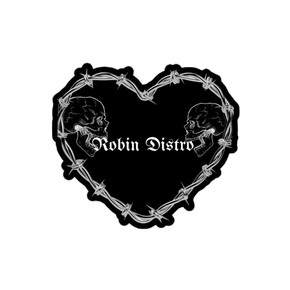 Robin Distro "Mosh" Bubble-free stickers
