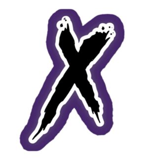 Nick Diamond "X marks the Spot" Bubble-free stickers