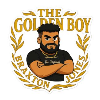 Braxton Jones "Limited Cartoon” Bubble-free stickers