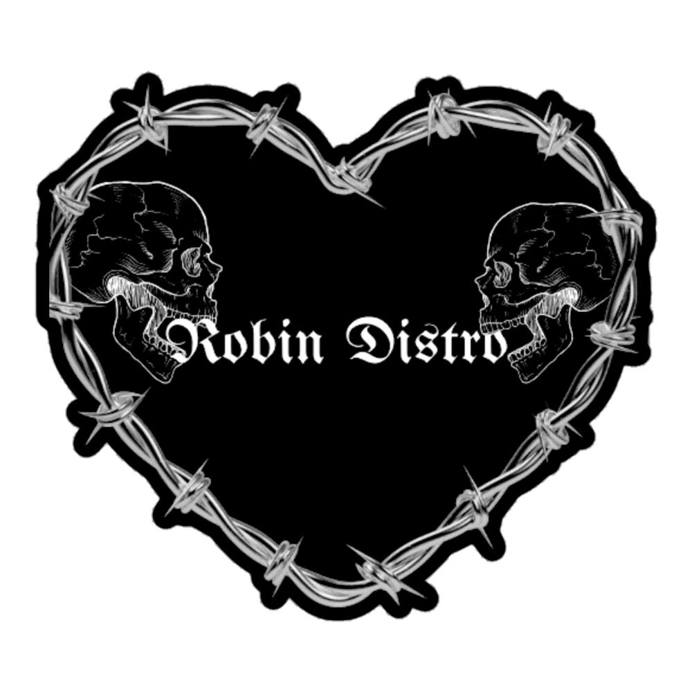 Robin Distro "Mosh" Bubble-free stickers