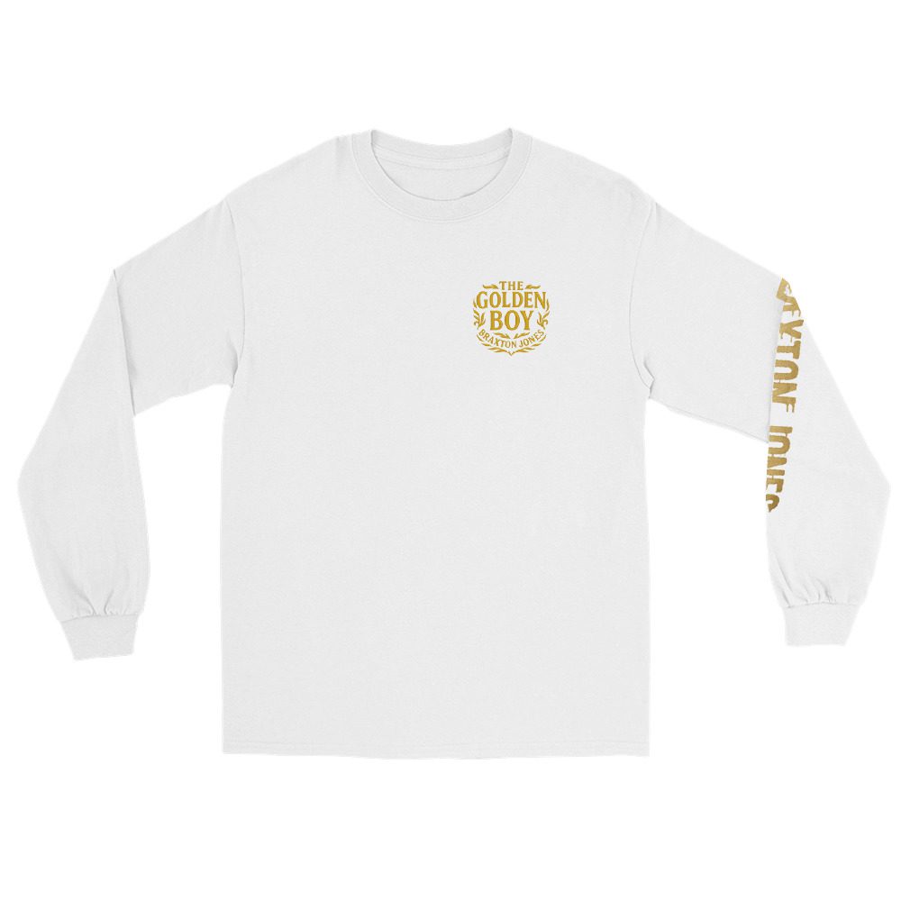 Braxton Jones "Black and Gold" Unisex Long Sleeve Shirt