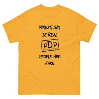 The Piledriver Podcast "Wrestling is Real" Short Sleeve Unisex t-shirt