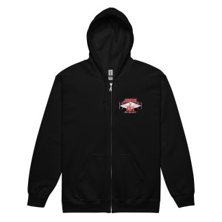 JTR Podcast Network "Jumping the Rail Ring Logo" Unisex zip up hoodie