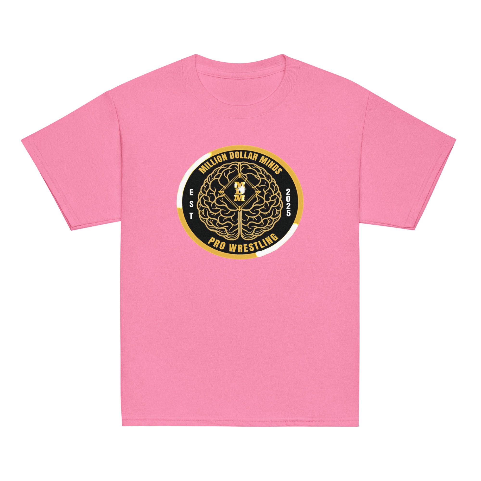 MillionDollarMinds Pro Wrestling "MDM V.2" Youth Short Sleeve t-shirt