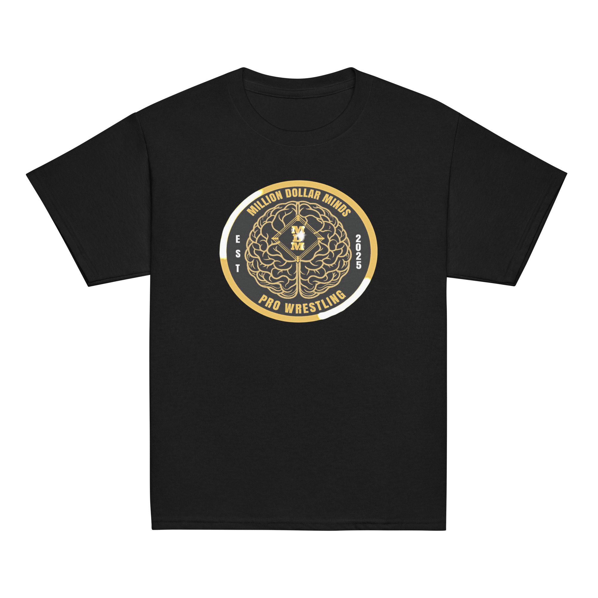 MillionDollarMinds Pro Wrestling "MDM V.2" Youth Short Sleeve t-shirt