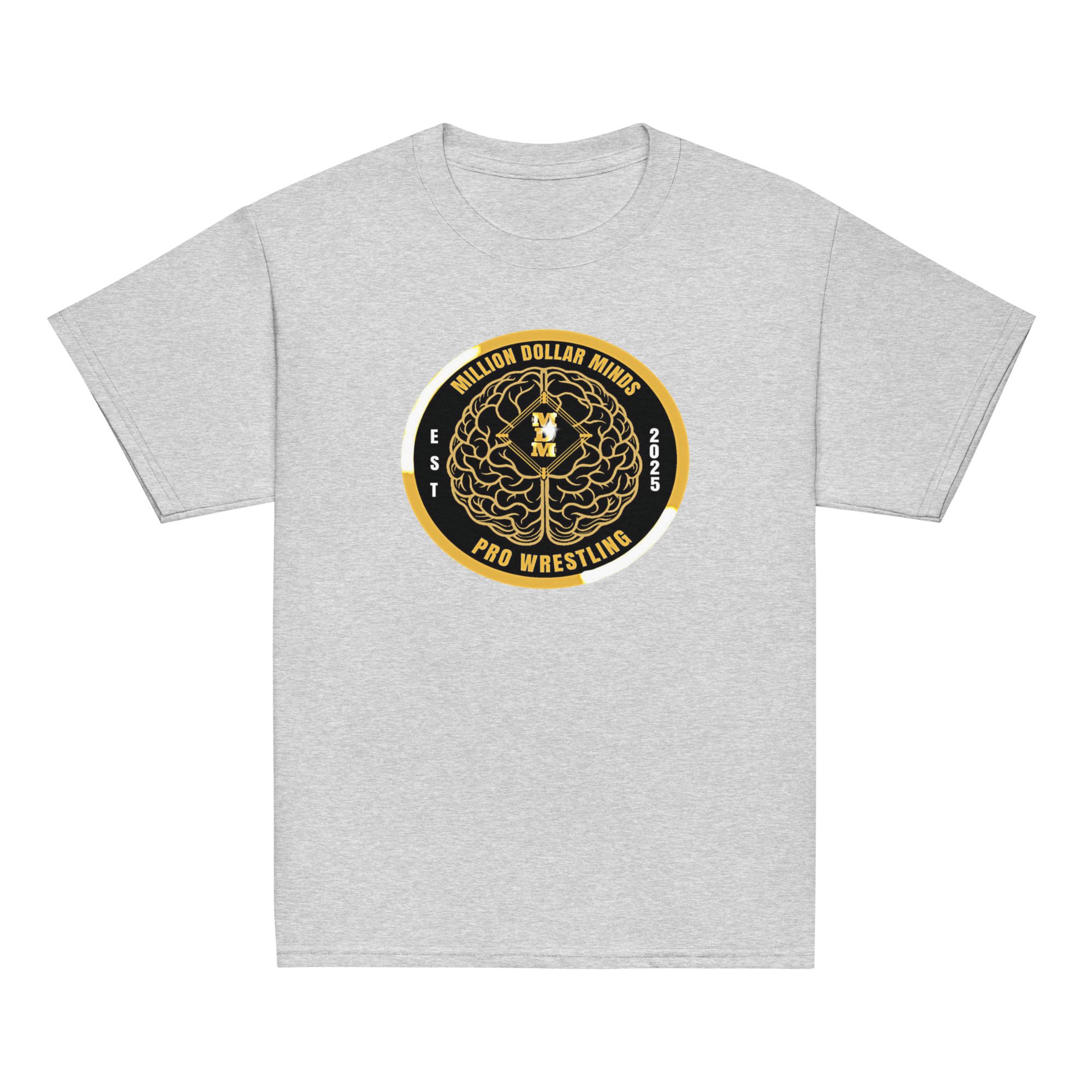 MillionDollarMinds Pro Wrestling "MDM V.2" Youth Short Sleeve t-shirt