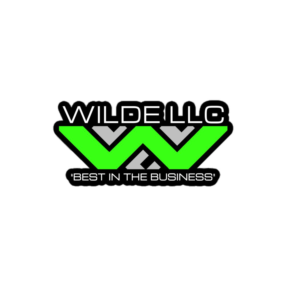 Dylan Mesh "Wilde LLC Logo" Bubble-free stickers