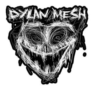 Dylan Mesh "Friendly Smile" Bubble-free stickers