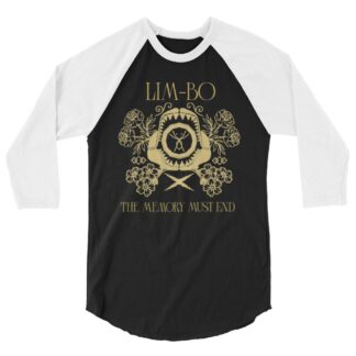 LIM-BO "Memory End" 3/4 sleeve raglan shirt