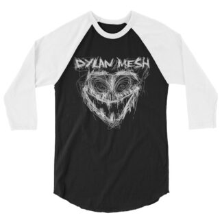Dylan Mesh "Friendly Smile" 3/4 sleeve raglan shirt