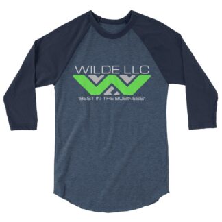 Dylan Mesh "Wilde LLC Logo" 3/4 sleeve raglan shirt