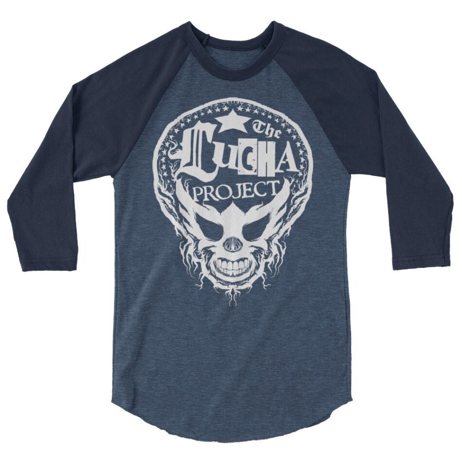 The Lucha Project "The Lucha Project Z" 3/4 sleeve raglan shirt