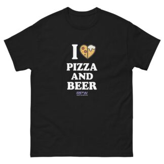 Shawn Danger "I Heart Pizza And Beer" Short Sleeve Unisex t-shirt