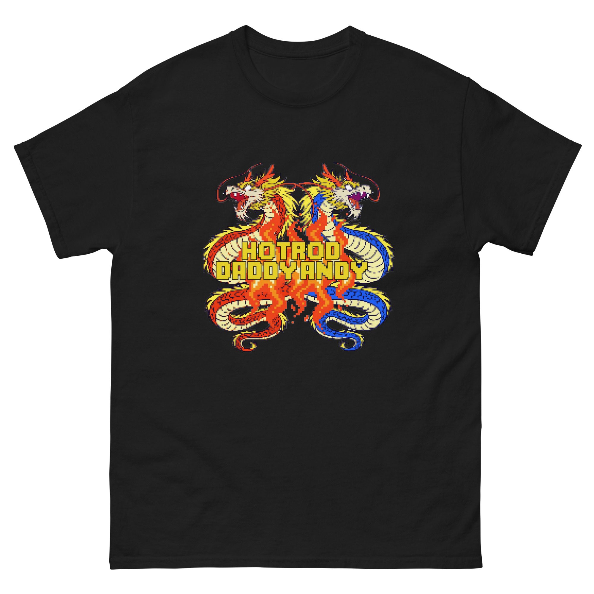 HOTROD DADDY ANDY "DOUBLE DRAGON BEYOND MAXIMUM" Short Sleeve Unisex t-shirt
