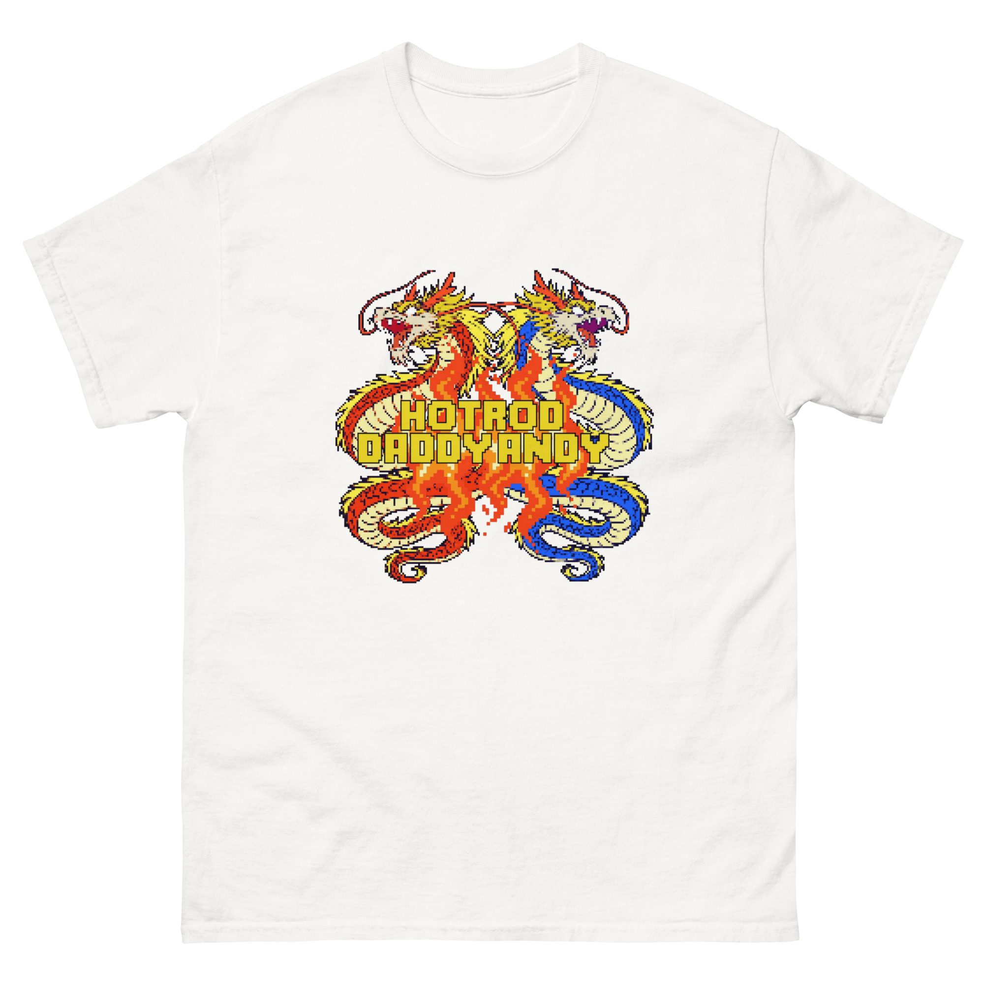 HOTROD DADDY ANDY "DOUBLE DRAGON BEYOND MAXIMUM" Short Sleeve Unisex t-shirt