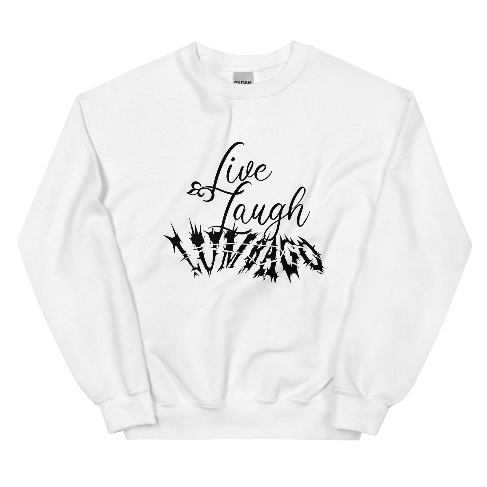 Dylan Mesh "Live Laugh Lumbago" Unisex Sweatshirt