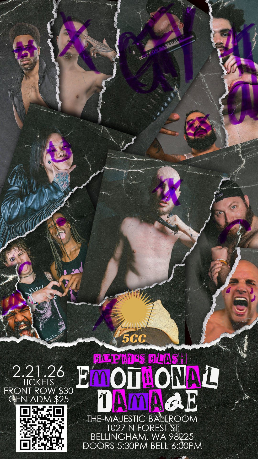 5CC Wrestling "Cupid's Clash: Emotional Damage"