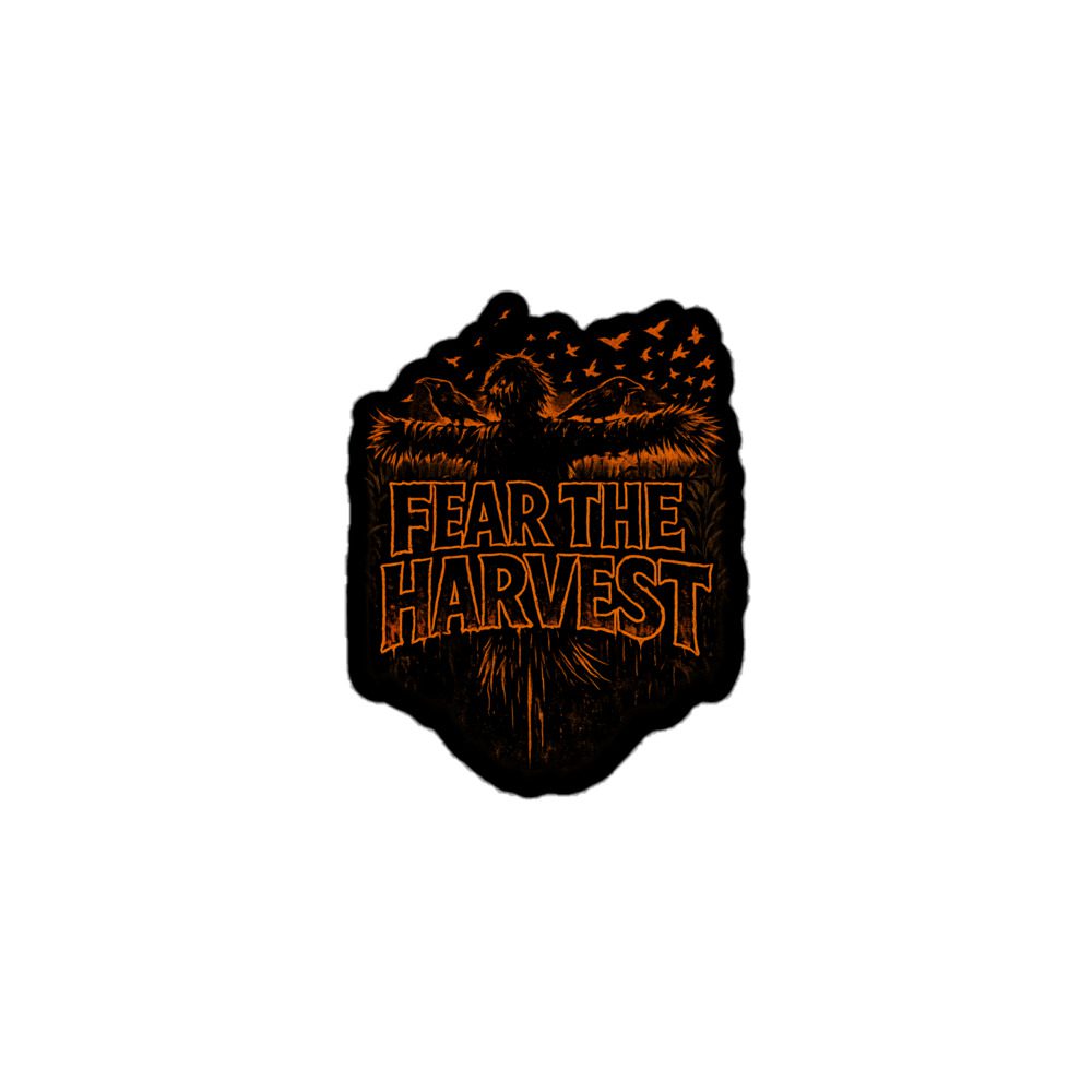 Wakiza "Fear The Harvest x The Horror Fields" Bubble-free stickers